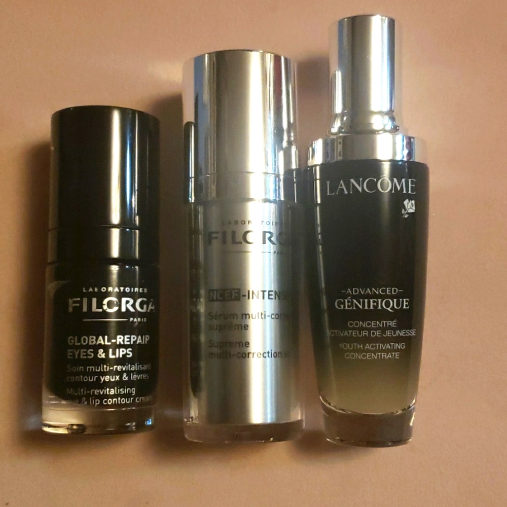 This is a brand new bundle of luxury skincare products, without original tags.